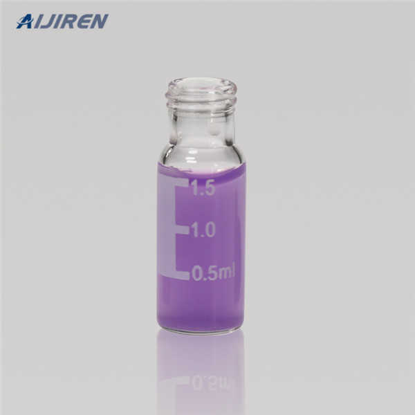 sample storage crimp vial on stock